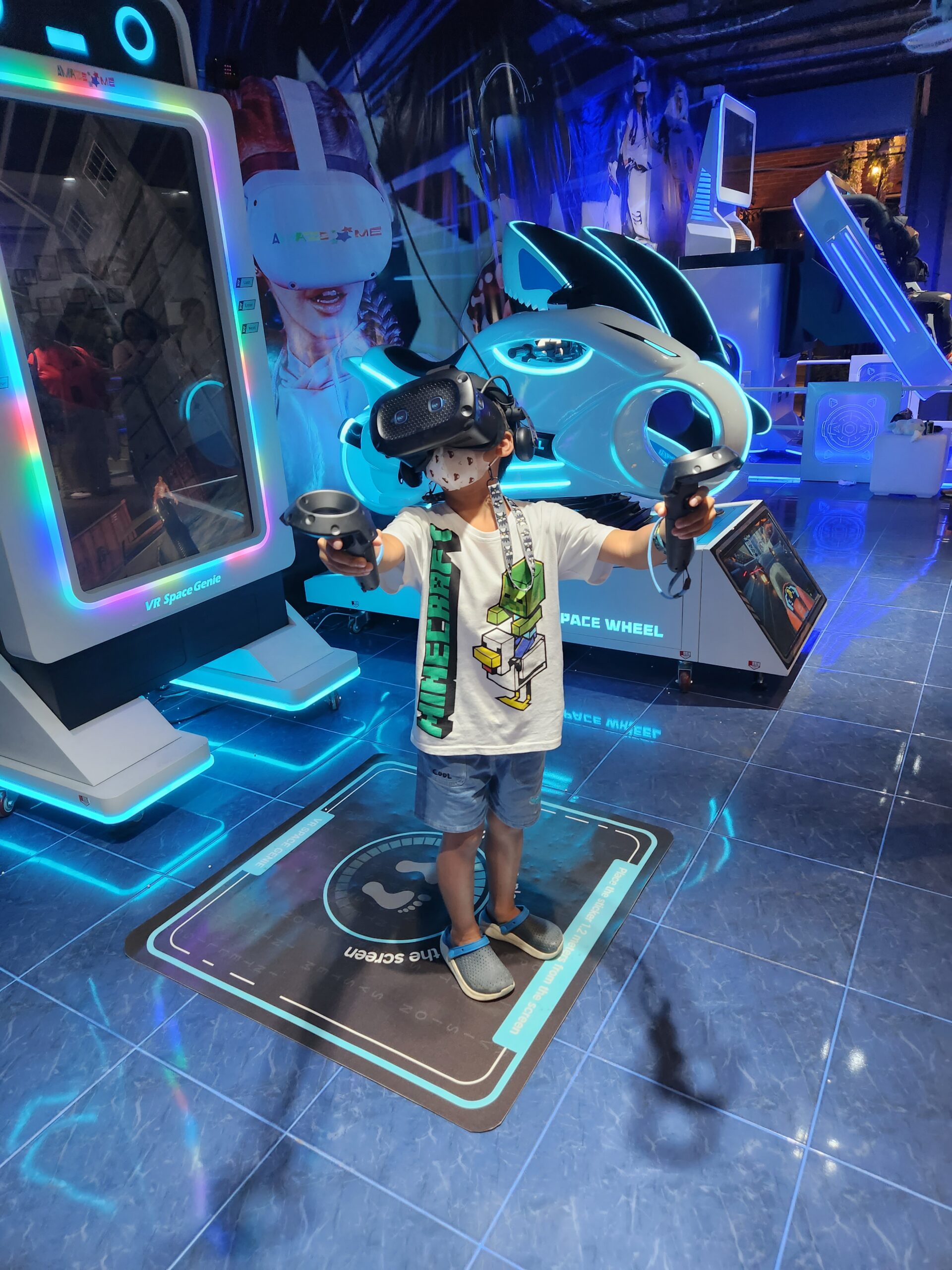 VR 360 Simulator Ride