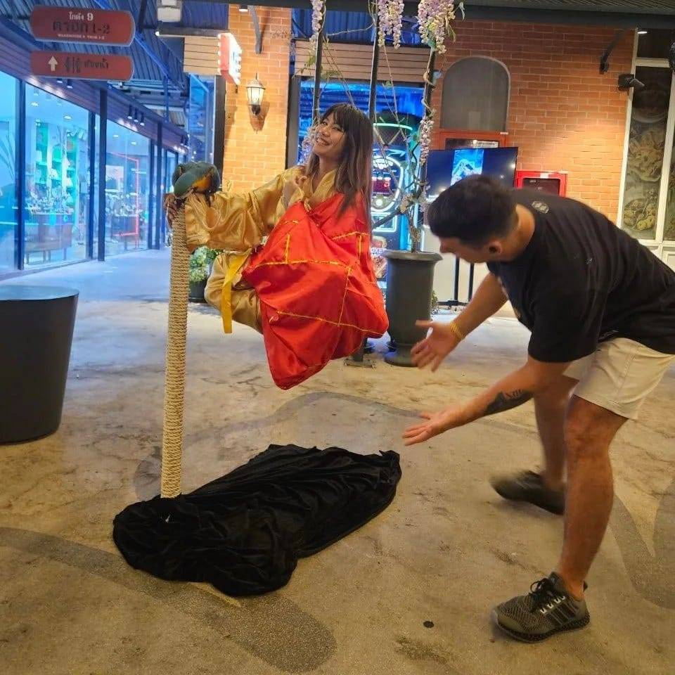 Levitating Person