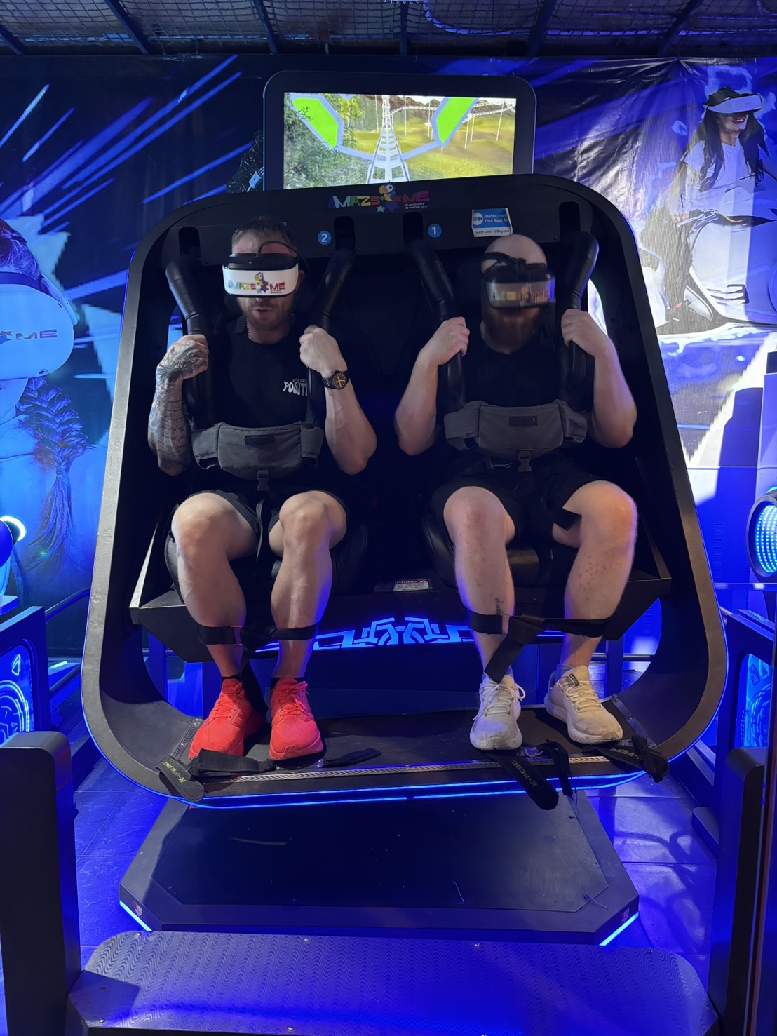 Double 360 VR Simulator