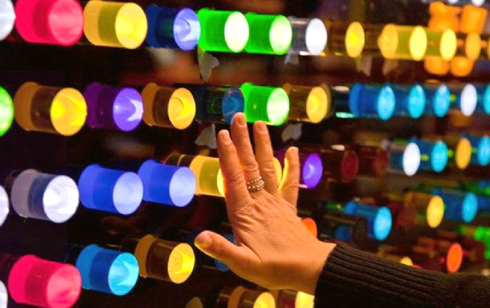 LED Light Wall — The Wonders of Science