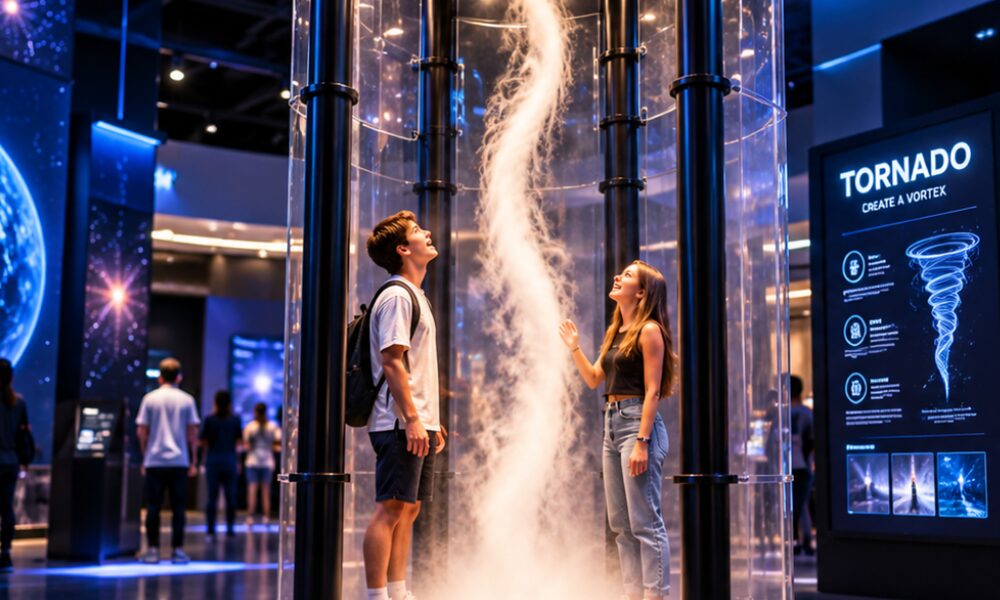 Tornado Simulator — The Wonders of Science
